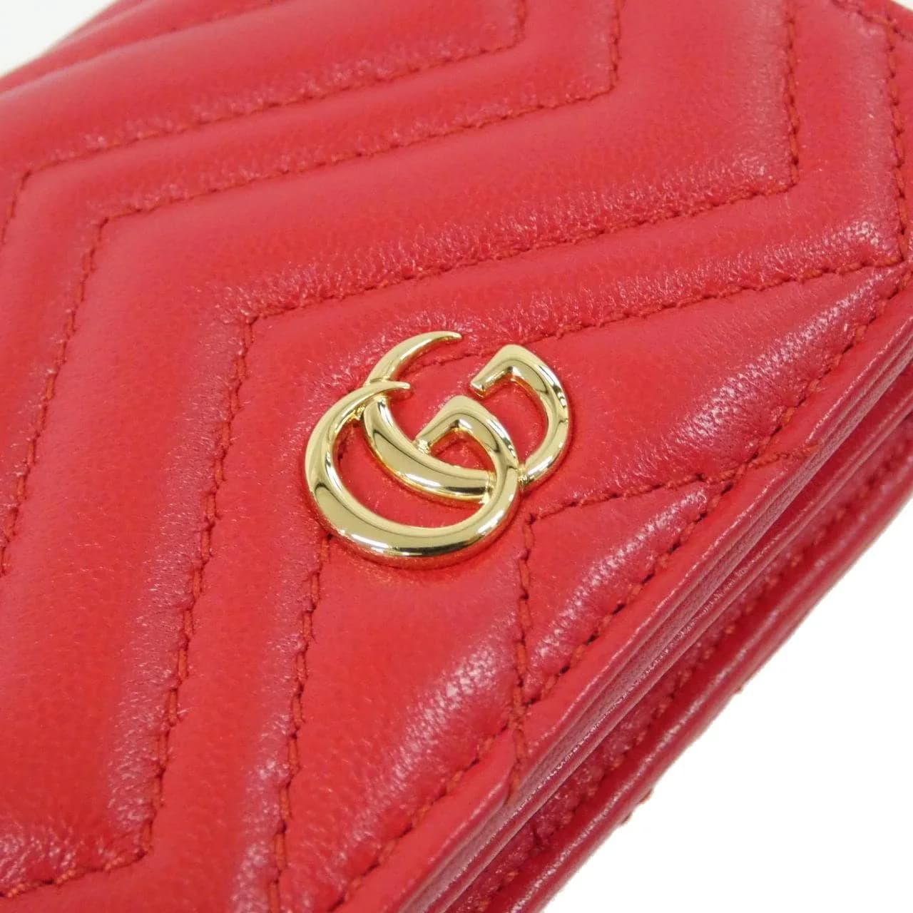 GUCCI 466492 AAGJE 銀包 皮革