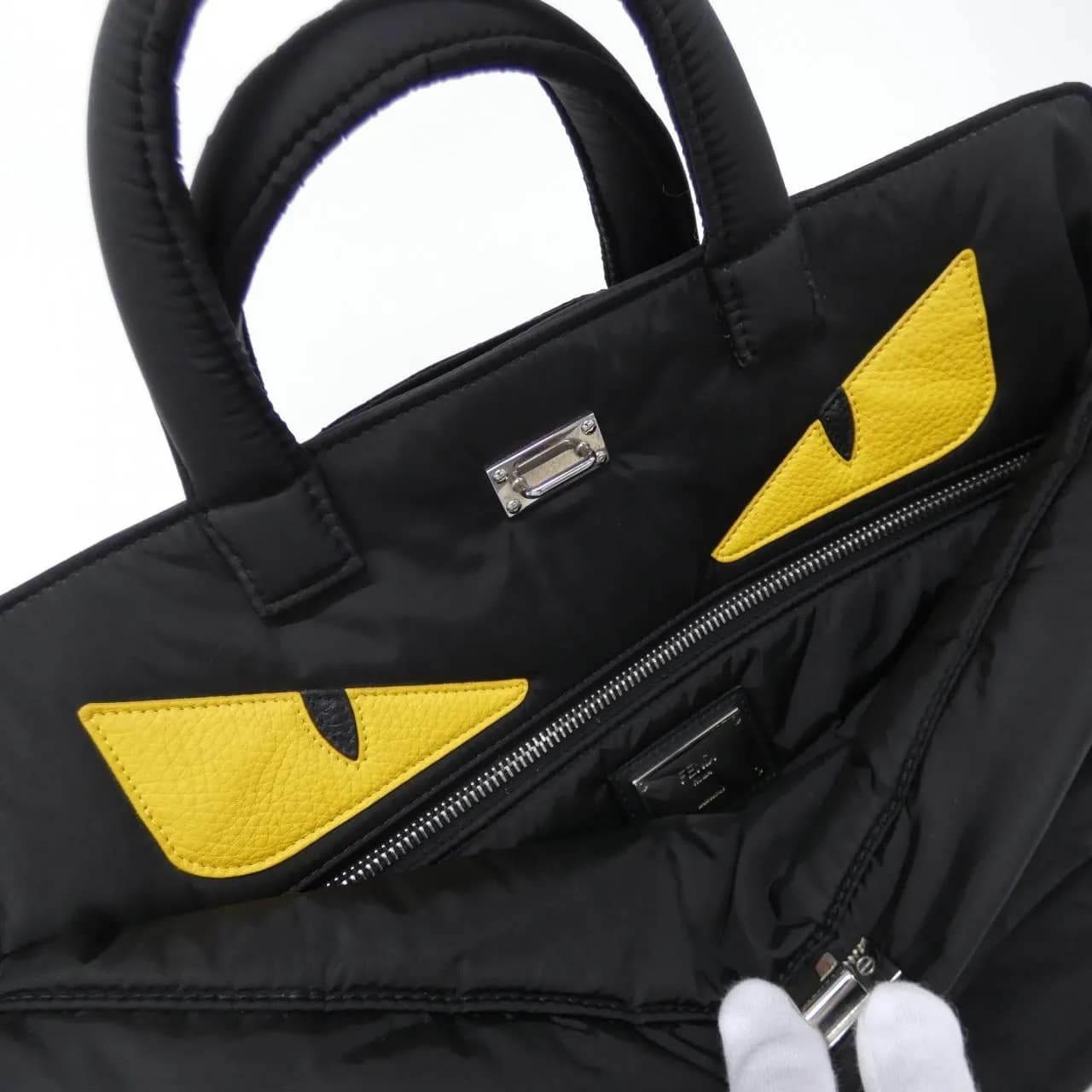 FENDI Peekaboo 7VA501 AD1D 手提包 尼龍