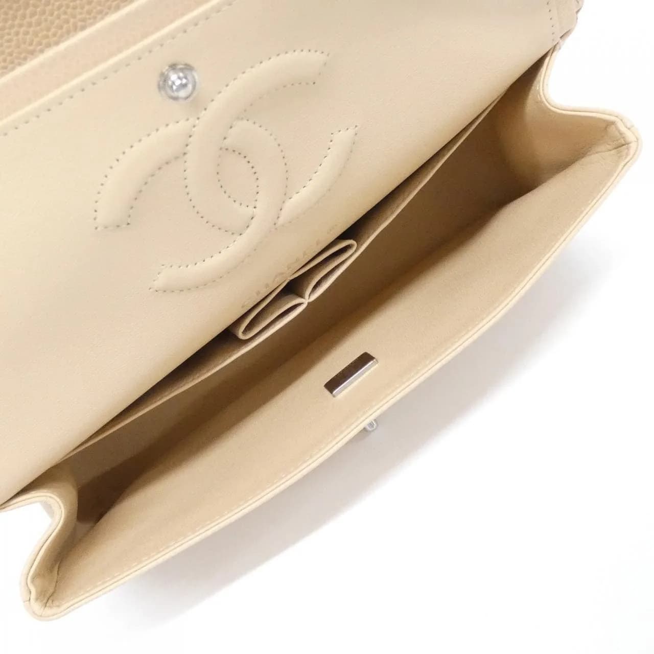 CHANEL Matelasse 1112 Shoulder Grained Calfskin