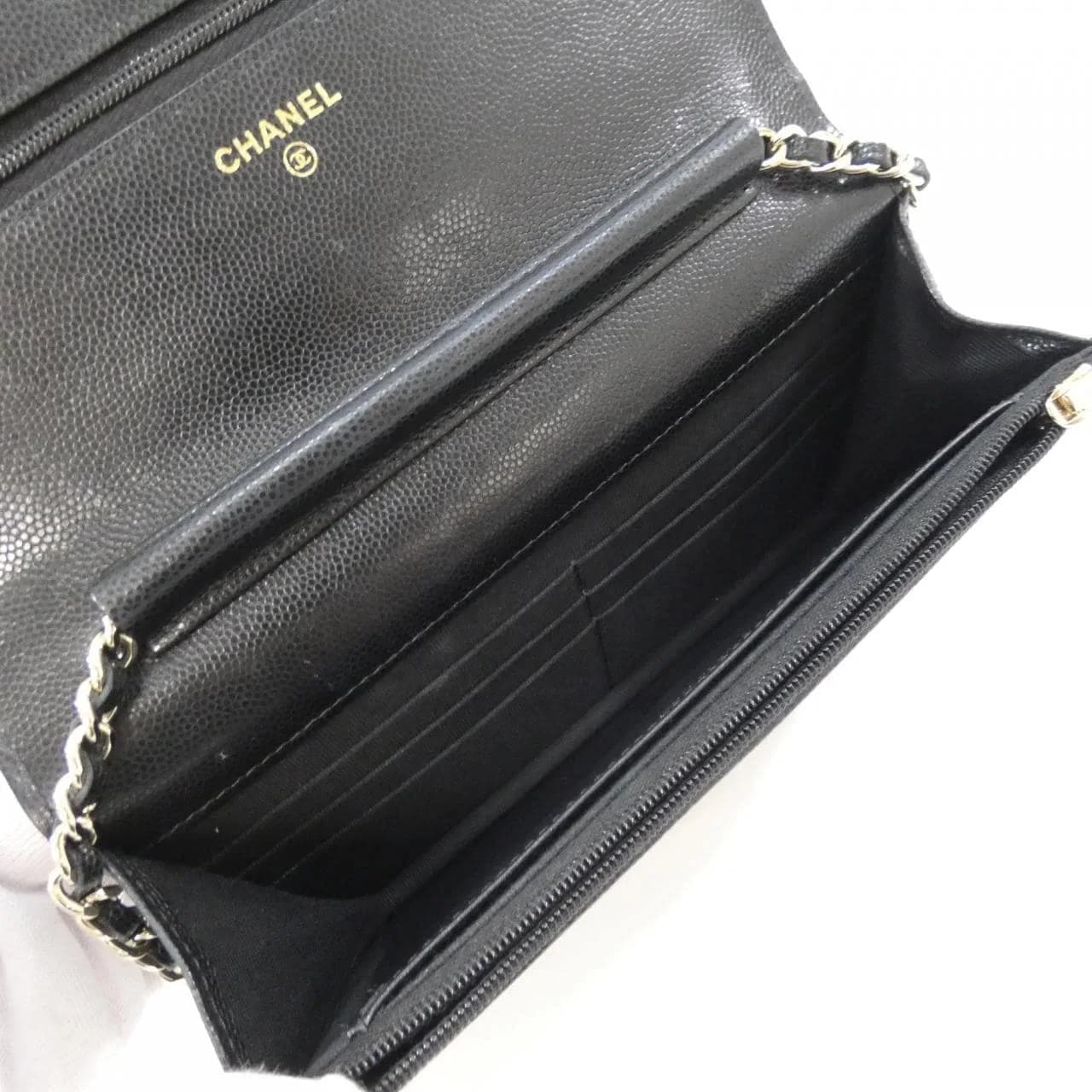 CHANEL AP4653 銀包 荔枝紋牛皮