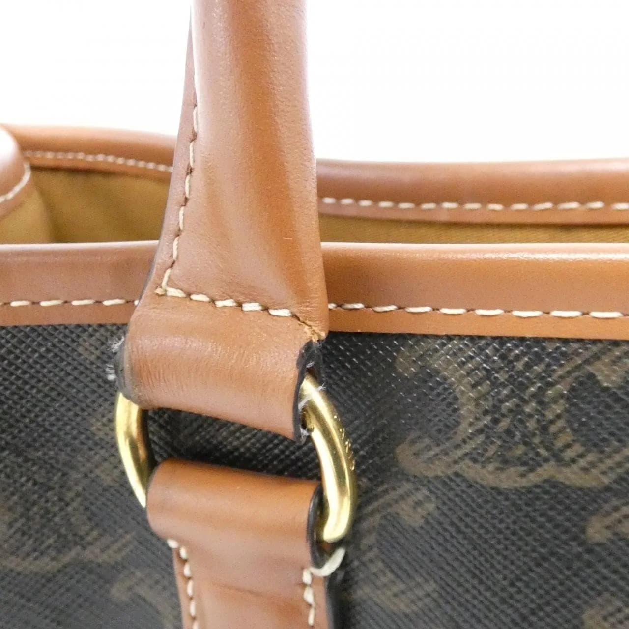 CELINE Cabas 199742BZJ Handbag Canvas