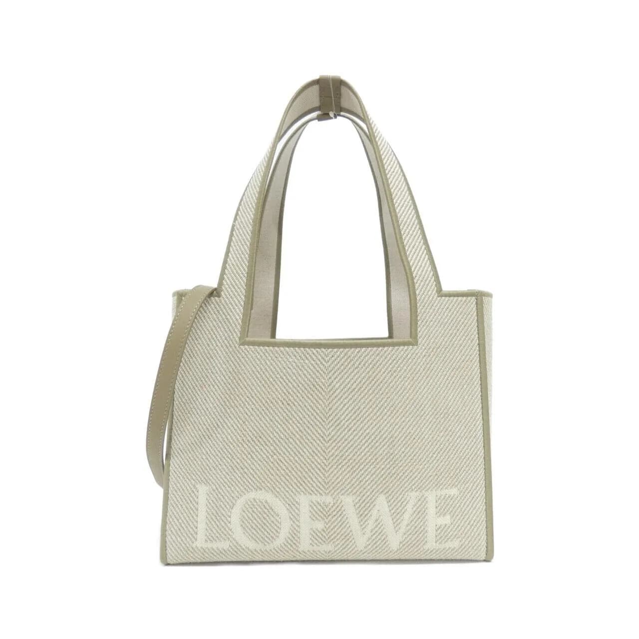 LOEWE ALF1B61X11 托特包 帆布