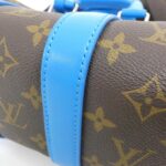 Louis Vuitton Monogram Macassar (LV Color Mania) Key Pouch Bandouliere 25 M12609 Boston Bag - Image 3