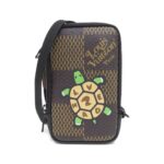 Louis Vuitton Damier Giant (LV Squared) Double V Pouch N40377 Shoulder Bag