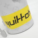 Louis Vuitton White Monogram Logo Chalk Nano Bag M44631 Shoulder Bag - Image 4