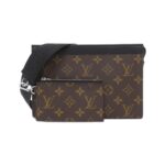 Louis Vuitton Monogram Macassar Gaston Wearable Wallet M14036 Shoulder Bag
