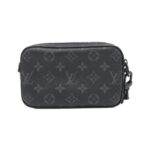 Louis Vuitton Monogram Eclipse Alpha Wearable Wallet M82542 Shoulder Bag - Image 2