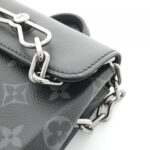 Louis Vuitton Monogram Eclipse Nano Steamer Shoulder Bag M82774 - Image 5