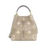 Louis Vuitton Bicolor Monogram Empreinte Neo Noe MM M45555 Shoulder Bag