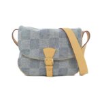 Louis Vuitton Damier Denim 3D Montsouris Messenger 2024PF N40743 Shoulder Bag