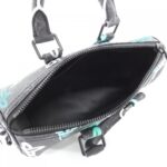 Louis Vuitton Monogram Eclipse (LV Graffiti Veil) Key Cles Bandouliere 25cm M21399 Boston Bag - Image 6