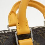 Louis Vuitton Monogram Macassar (LV Color Mania) Key Bell Bandoulière 25cm M12733 Boston Bag - Image 5