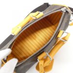 Louis Vuitton Monogram Macassar (LV Color Mania) Key Bell Bandoulière 25cm M12733 Boston Bag - Image 6