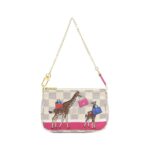 Louis Vuitton Damier Azur (Illustre) Mini Pochette Accessoires N62200 Accessory Pouch