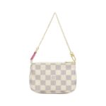 Louis Vuitton Damier Azur (Illustre) Mini Pochette Accessoires N62200 Accessory Pouch - Image 2