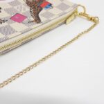 Louis Vuitton Damier Azur (Illustre) Mini Pochette Accessoires N62200 Accessory Pouch - Image 5