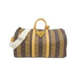 Louis Vuitton Monogram Stripe (LV Squared) Key Bell Bandoulière 2022SS 50cm M45967 Boston Bag