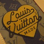 Louis Vuitton Monogram Stripe (LV Squared) Key Bell Bandoulière 2022SS 50cm M45967 Boston Bag - Image 5