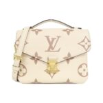 Louis Vuitton Bicolor Monogram Empreinte Pochette Metis MM M45596 Shoulder Bag