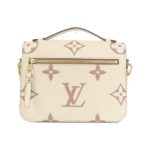 Louis Vuitton Bicolor Monogram Empreinte Pochette Metis MM M45596 Shoulder Bag - Image 2