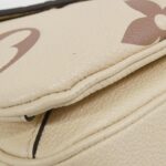 Louis Vuitton Bicolor Monogram Empreinte Pochette Metis MM M45596 Shoulder Bag - Image 3