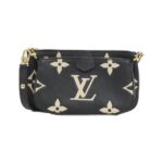 Louis Vuitton Bicolor Monogram Empreinte Multi Pochette Accessoires M45777 Shoulder Bag