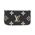 Louis Vuitton Bicolor Monogram Empreinte Multi Pochette Accessoires M45777 Shoulder Bag - Image 2