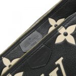Louis Vuitton Bicolor Monogram Empreinte Multi Pochette Accessoires M45777 Shoulder Bag - Image 4