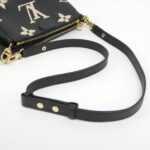 Louis Vuitton Bicolor Monogram Empreinte Multi Pochette Accessoires M45777 Shoulder Bag - Image 5
