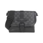 Louis Vuitton Monogram Eclipse Saumur Messenger Shoulder Bag M45911