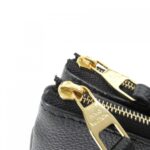 Louis Vuitton Bicolor Monogram Empreinte Pochette Double Zip M80787 Shoulder Bag - Image 3