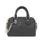 Louis Vuitton Monogram Empreinte Speedy Bandoulière 20cm M58953 Boston Bag