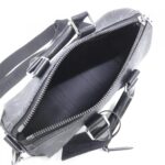 Louis Vuitton Monogram Eclipse Reverse Key Cles Bandouliere 25cm M46271 Boston Bag - Image 5