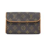 Louis Vuitton Monogram Pochette Florentine XS M51855+M67303 Waist Bag