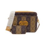Louis Vuitton Monogram Stripe (LV Squared) Trio Messenger M45965 Shoulder Bag