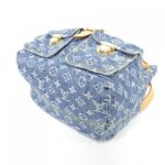 Louis Vuitton Monogram Denim Sac Ado GM M95056 Backpack - Image 3