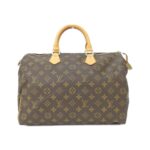 Louis Vuitton Monogram Speedy 35cm M41524 Boston Bag
