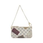 Louis Vuitton Damier Azur Pochette Mira MM N63078 Accessory Pouch
