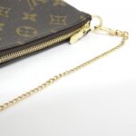 Louis Vuitton Monogram Mini Pochette Accessoires M58009 Accessory Pouch - Image 3