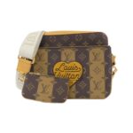 Louis Vuitton Monogram Stripe (LV Squared) Trio Messenger M45965 Shoulder Bag