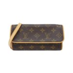 Louis Vuitton Monogram Pochette Twin PM M51854 Shoulder Bag