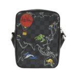 Louis Vuitton Damier Graphite Map Danube N40239 Shoulder Bag - Image 2