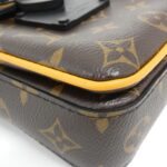 Louis Vuitton Monogram Macassar S-Lock Vertical Wearable Wallet M82535 Shoulder Bag - Image 4