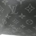 Louis Vuitton Monogram Eclipse Key Pouch Bandoulière 55cm M40605 Boston Bag - Image 5