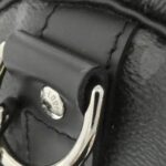 Louis Vuitton Monogram Eclipse Key Pouch Bandoulière 55cm M40605 Boston Bag - Image 8