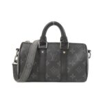 Louis Vuitton Monogram Eclipse Reverse Key Pouch XS M45947 Boston Bag