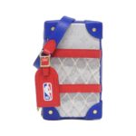 Louis Vuitton Monogram White (LVxNBA) Soft Trunk Phone Box M80101 Bag