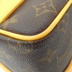 Louis Vuitton Monogram Macassar (LV Color Mania) Key Bell Bandoulière 25cm M12733 Boston Bag - Image 2