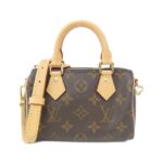 Louis Vuitton Monogram Nano Speedy M81085 Boston Bag