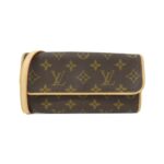 Louis Vuitton Monogram Pochette Twin PM M51854 Shoulder Bag